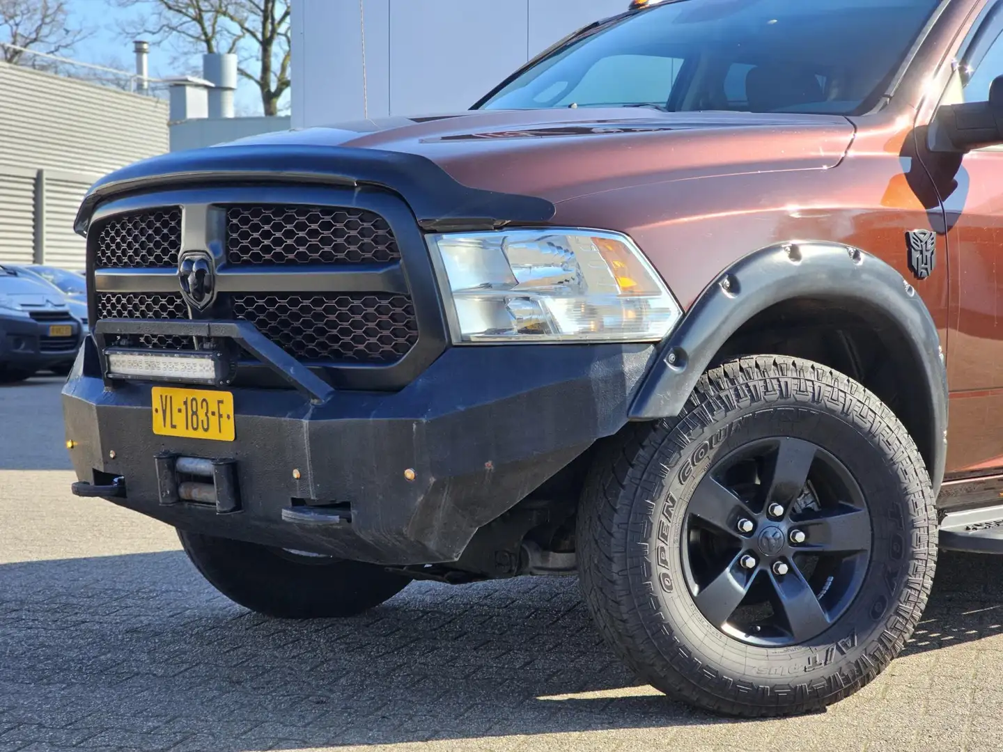 Dodge RAM 1500 3.6 V6 Crew Cab 6'4 4X4 LPG SCHUIF/KANTEL CAR Bruin - 2