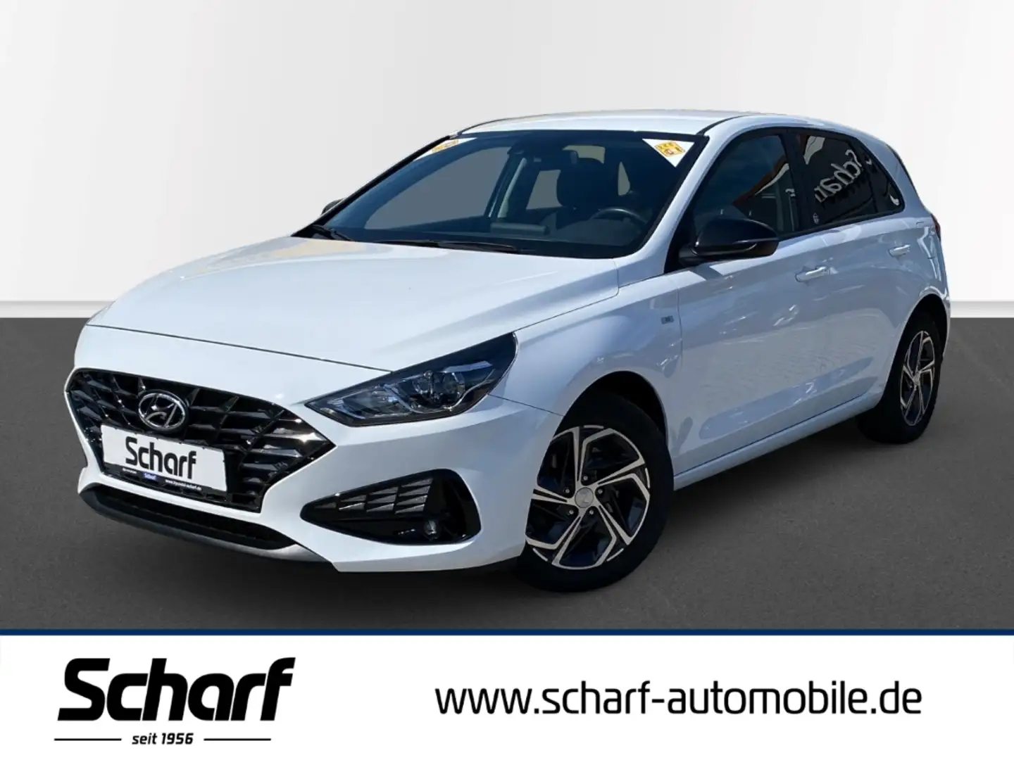 Hyundai i30 1.5 48V Edition30 AC/A SHZ PDC Rü.CAM LM Blanc - 1