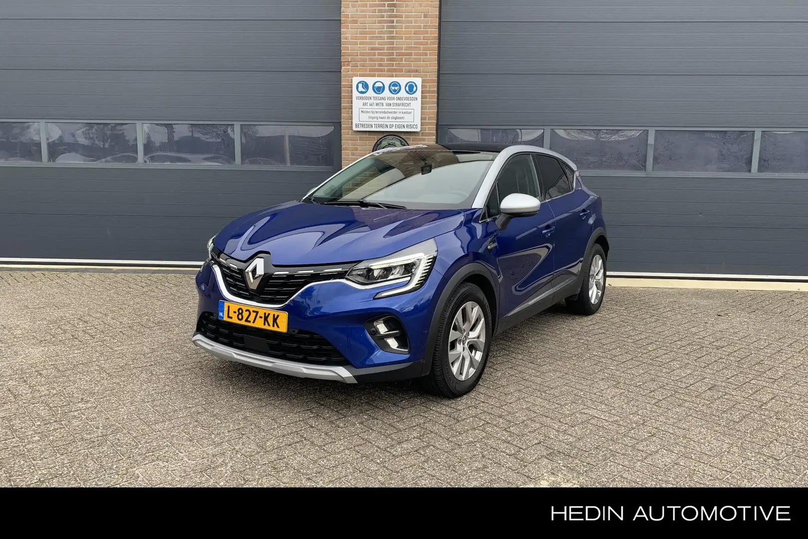 Renault Captur 1.3 TCe 140 Intens AUTOMAAT | Schuif/-Kanteldak | Bleu - 1