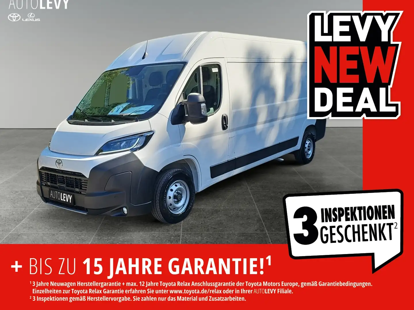 Toyota ProMax D140PS Kawa Meister L3H2 35 MT RFK+PDC Weiß - 1