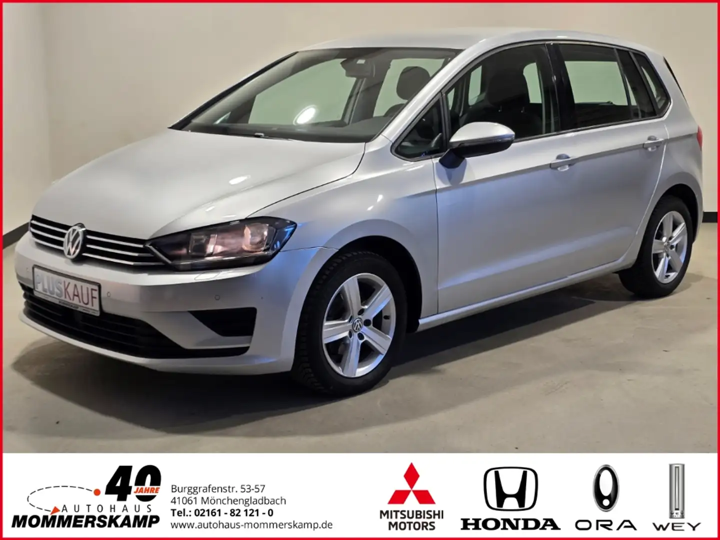 Volkswagen Golf Sportsvan VII Comfortline+Allwetter+Navi+Klima+Sitzhzg+PDC v Argent - 1