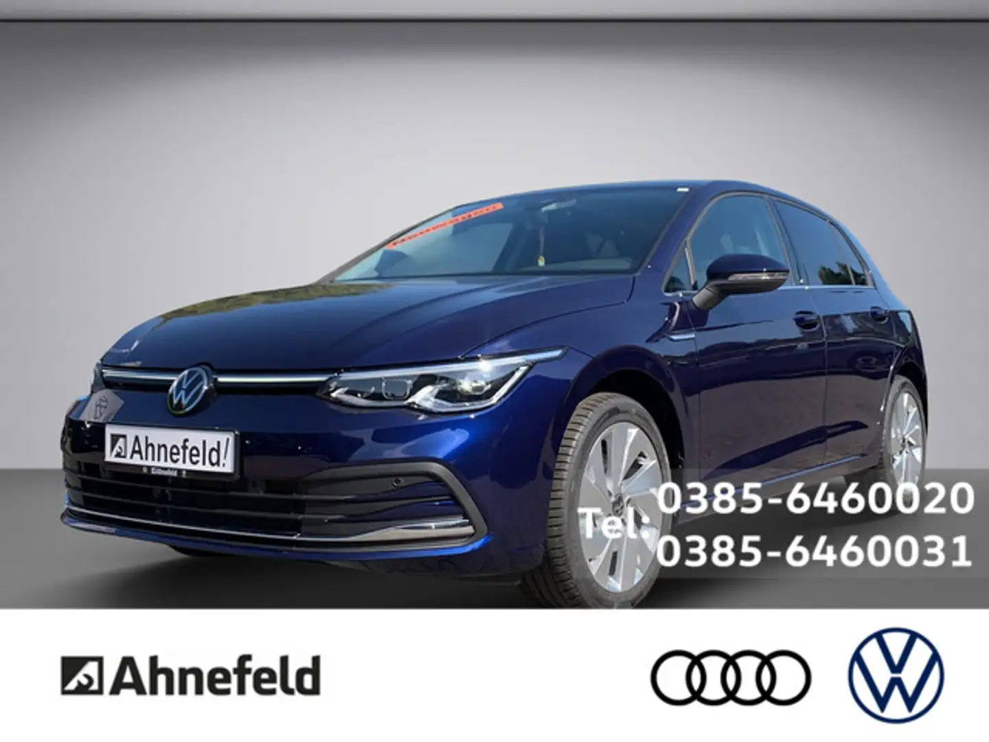 Volkswagen Golf VIII 1.5 eTSI Style PDC SHZ NAVI LED ACC Blau - 1