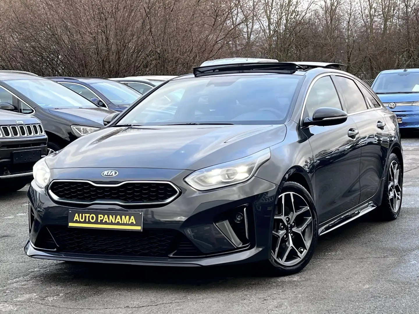 Kia ProCeed / pro_cee'd 1.4 T-GDi GT-LINE PANORAMIQUE*AUTO*GPS*CUIR*XENON Gris - 1