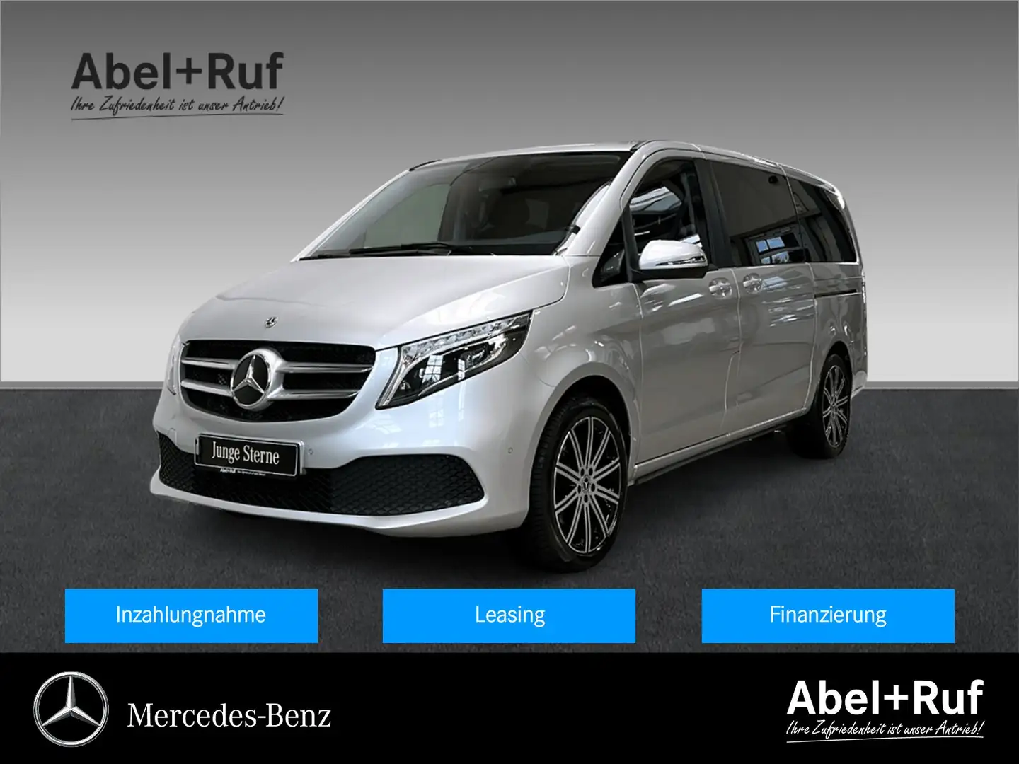 Mercedes-Benz V 300 d 4M EDITION Lang MBUX+LED+Kamera+TotW+AHK Silber - 1