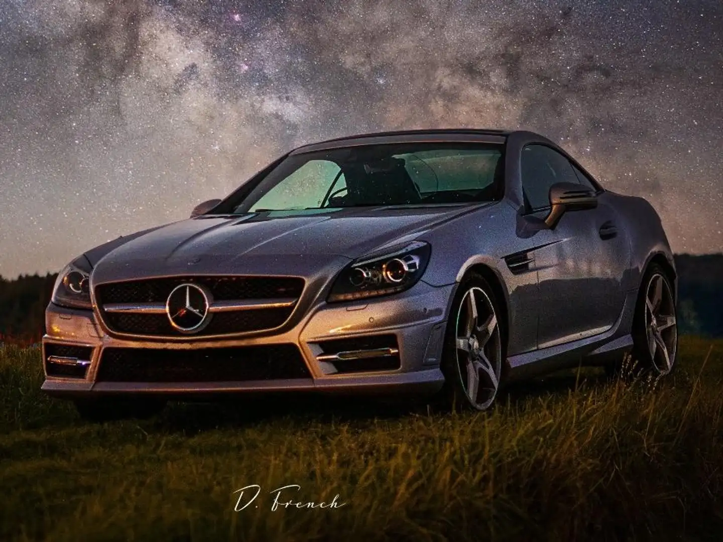 Mercedes-Benz SLK 300 SLK-Klasse 9G-TRONIC Срібний - 1