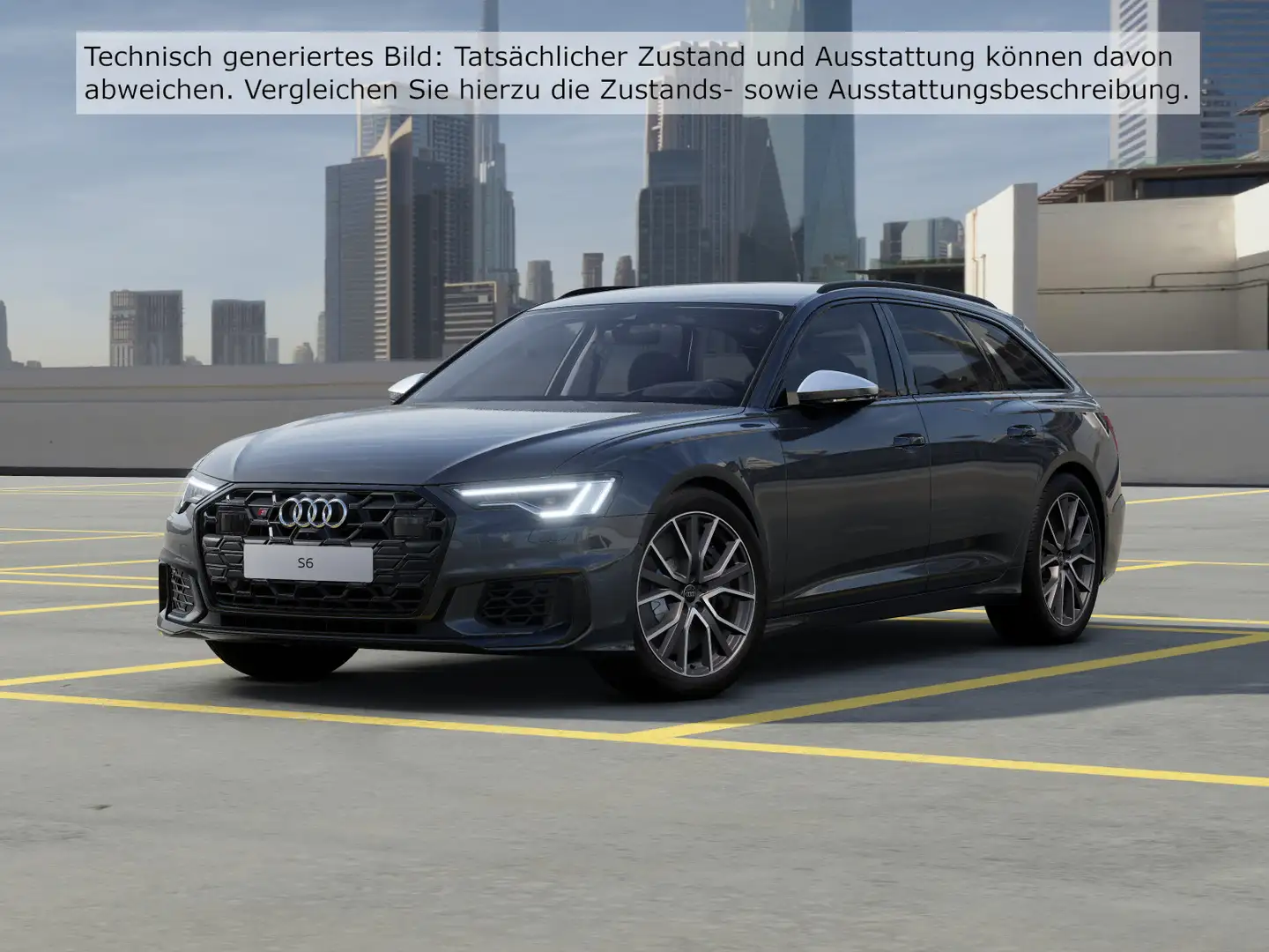 Audi S6 TDI tiptronic LED Luft HuD AHK ACC B&O Grau - 1