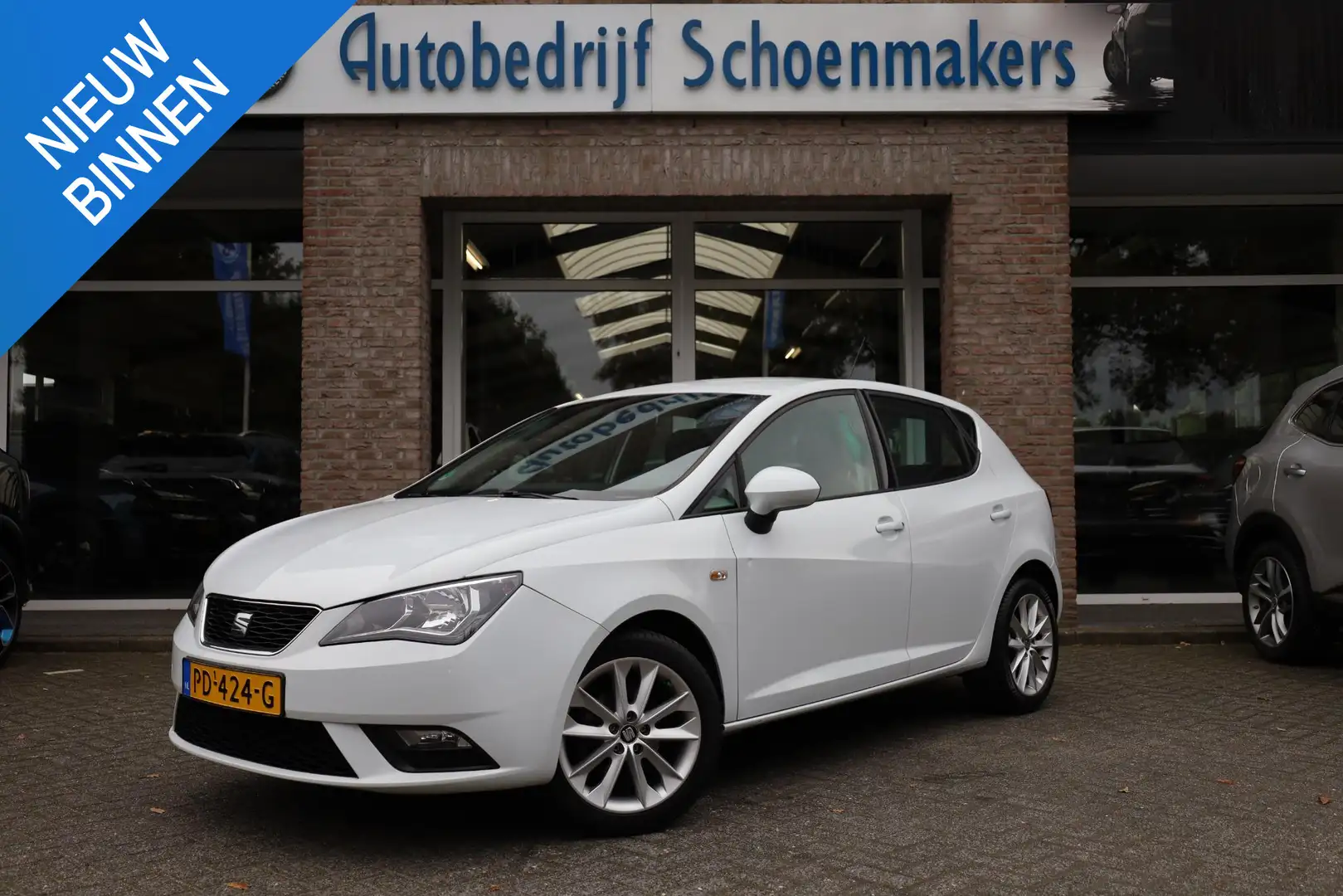 SEAT Ibiza 1.0 EcoTSI Style Connect CARPLAY BT-TELEFOONVERB. Wit - 1