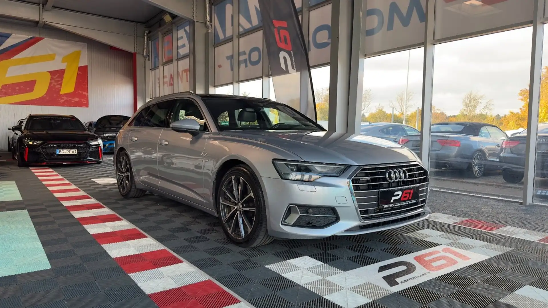 Audi A6 Avant 45 TDI/AHK/quattro/ Silber - 2