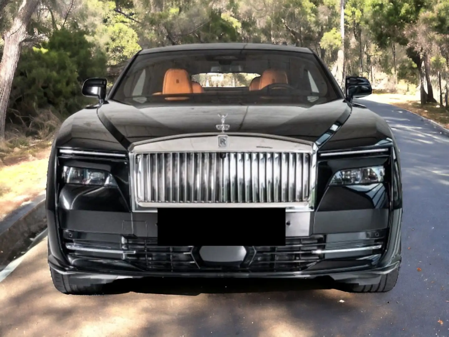 Rolls-Royce Spectre Negru - 1