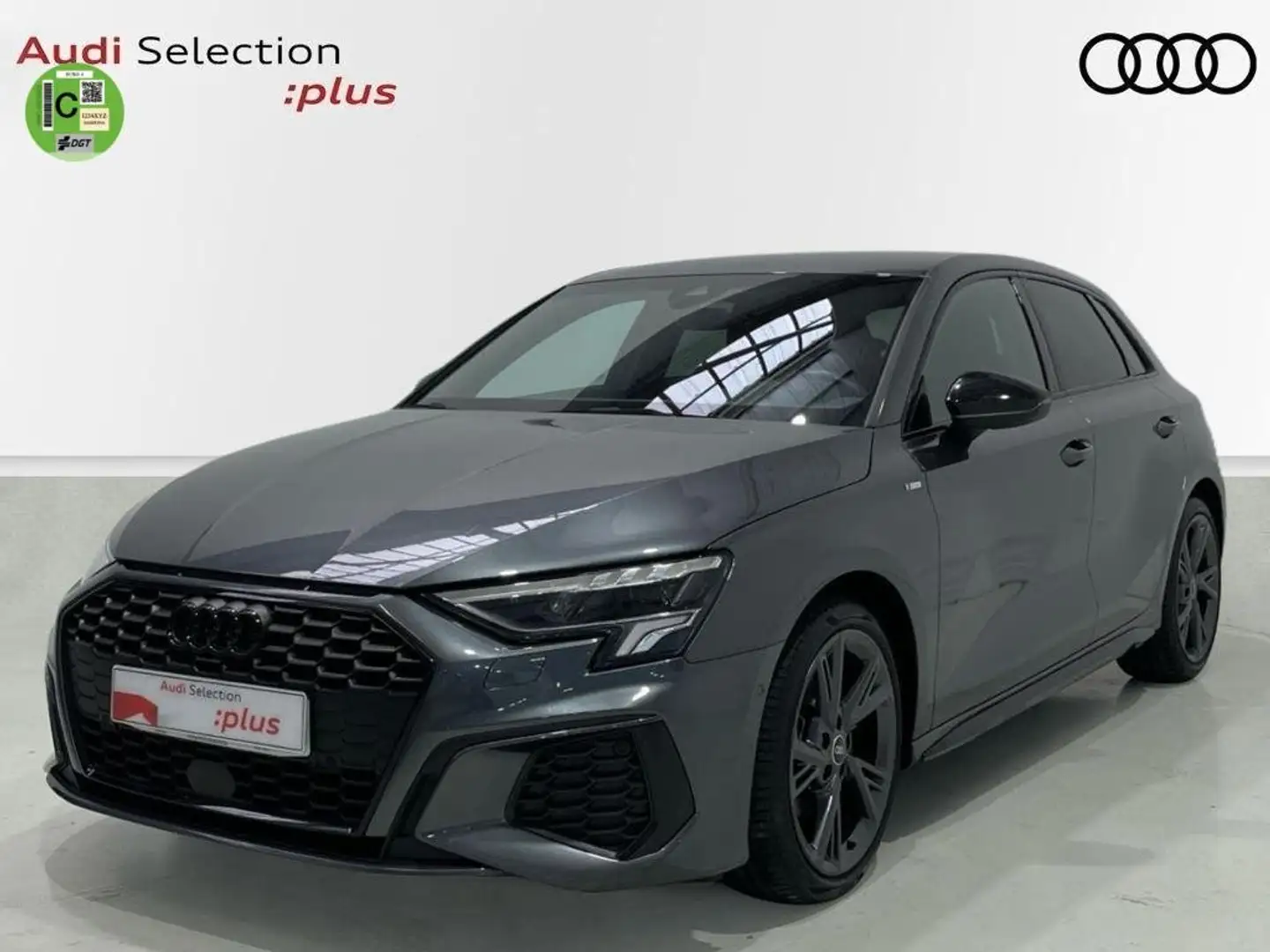 Audi A3 Sportback 30TDI Black line Gris - 1