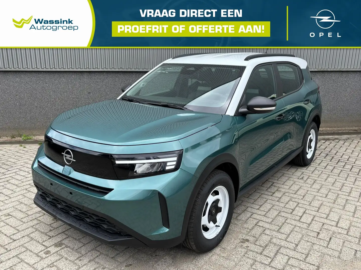 Opel Frontera 1.2 Turbo Hybrid 136pk eDCT Edition | Navigatie | Groen - 1