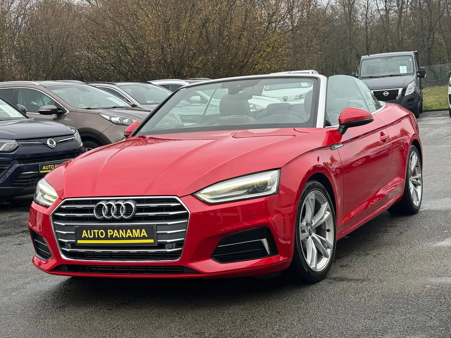 Audi A5 CABRIOLET 40 TFSI SPORT S-TRONIC VIRTUAL COCKPIT Rot - 1