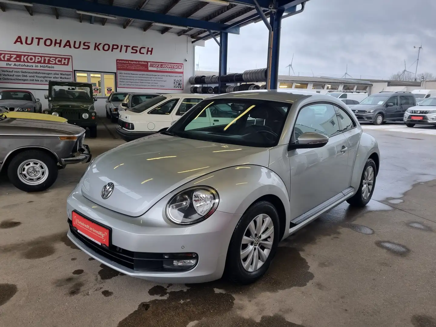 Volkswagen Beetle 1,6 TDi - Topzustand! Grau - 1