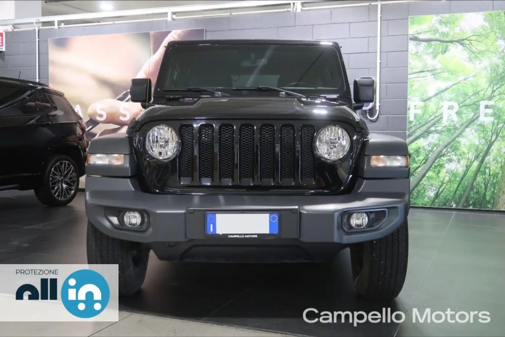 Jeep Wrangler Wrangler Unlimited 2.2 Mjt 200cv AT8 Sport Noir - 2