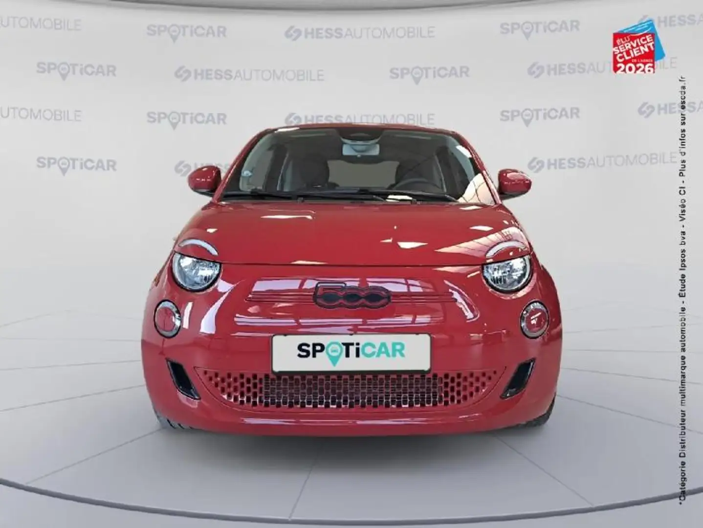 Fiat 500e e 95ch (RED) Rouge - 2