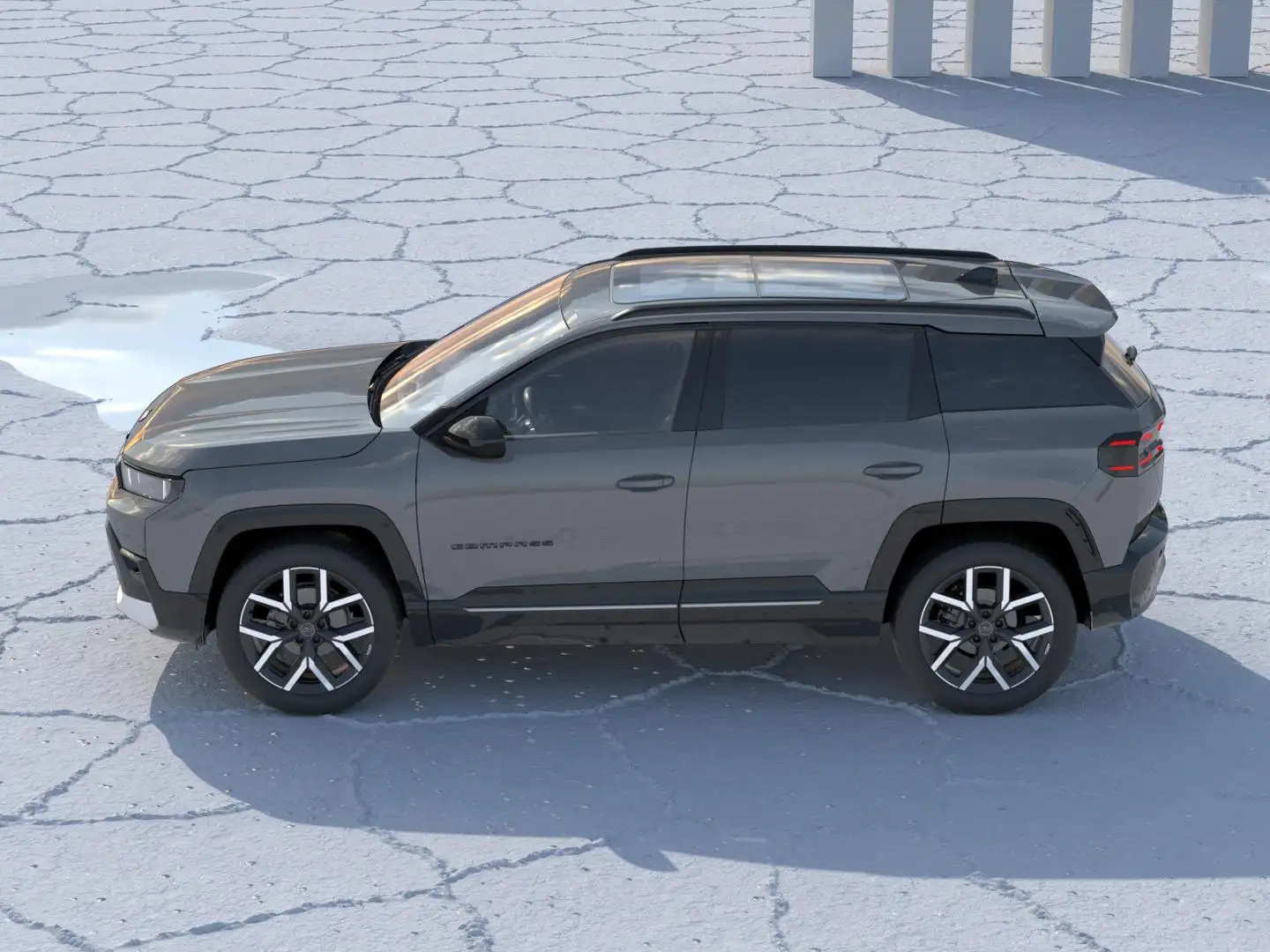 Jeep Compass First Edition 74 kWh | Adapt. Cruise | Camera | Ca Gris - 2