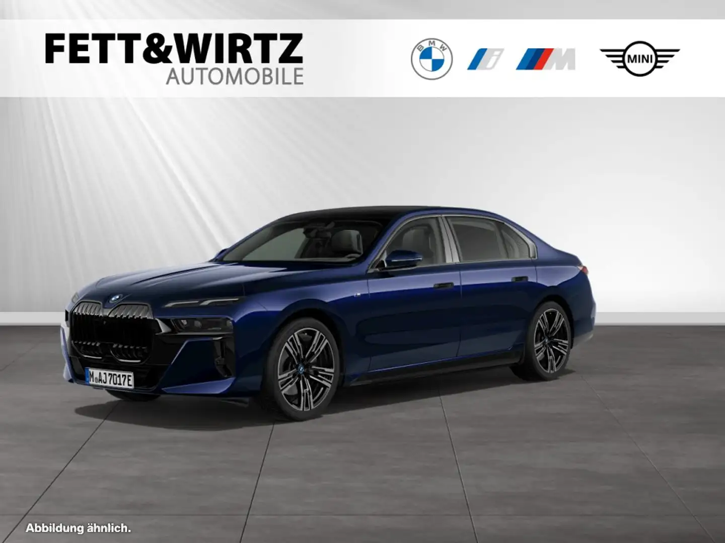 BMW i7 xDrive60 M Sport Pro|Massage|Executive Paket Albastru - 1