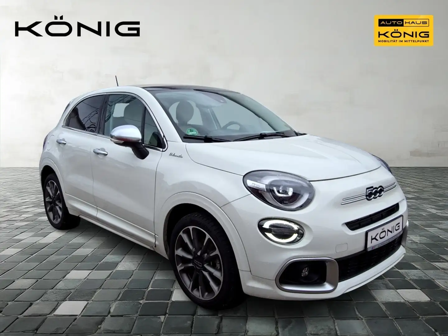 Fiat 500X 1,5 Dolcevita Klima PDC Carplay Weiß - 2