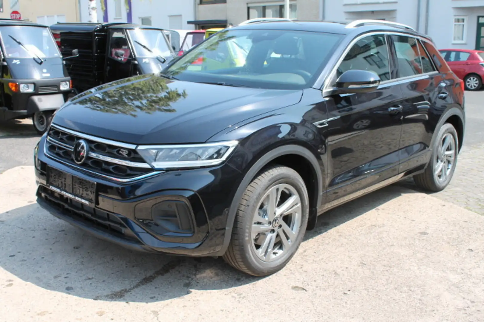 Volkswagen T-Roc 2,0 TDi 4-Motion R-Line Navi DSG SOFORT !!! Negro - 1