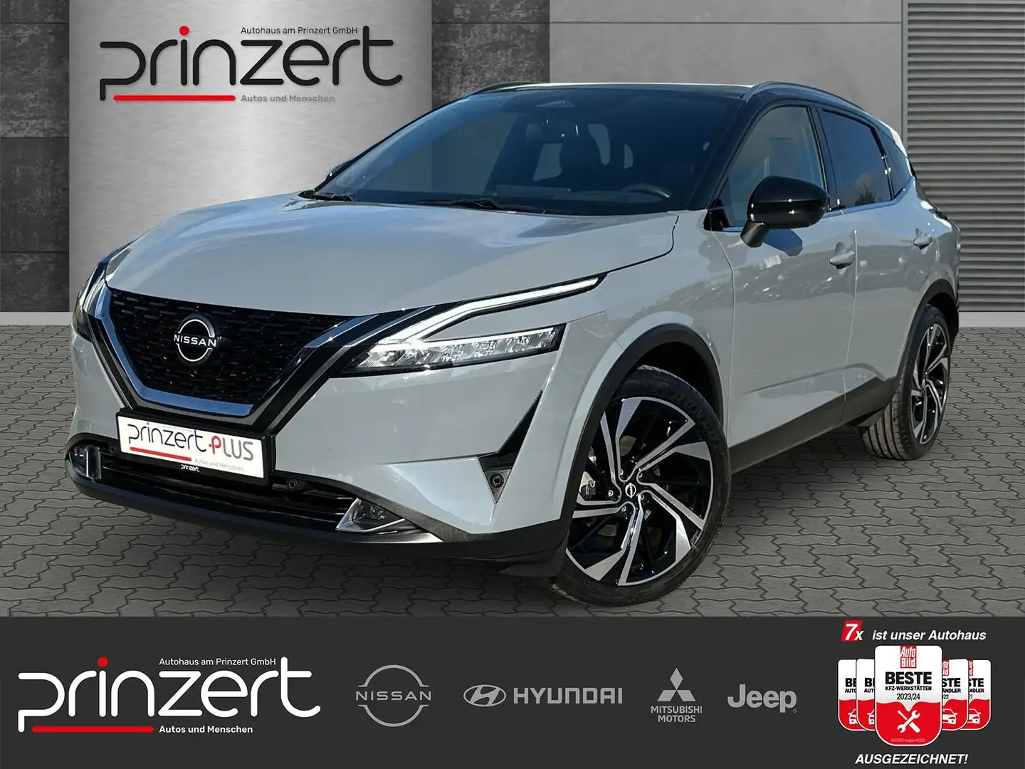 Nissan Qashqai 1.3 DIG-T MHEV AT "Tekna+ LM20" 2-Farben Gris - 1