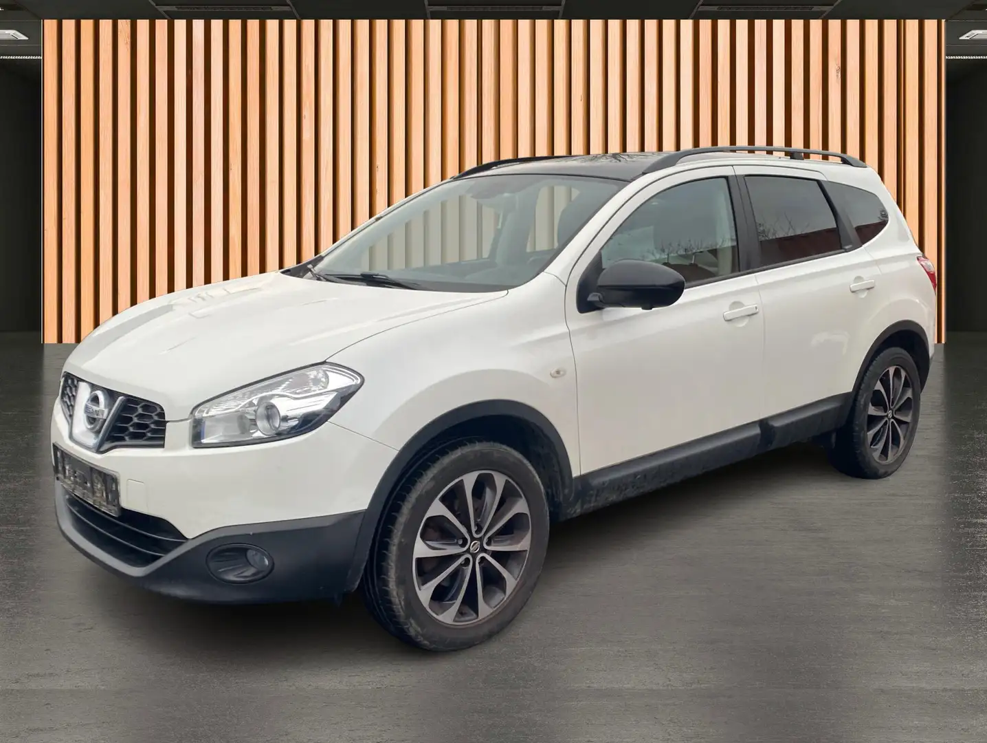 Nissan Qashqai+2 2.0i Way *7 Sitze*Pano*Navi*Kamera Bílá - 2