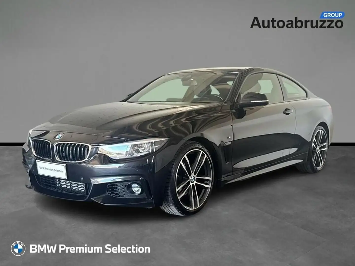 BMW 420 d Coupe Msport Schwarz - 1