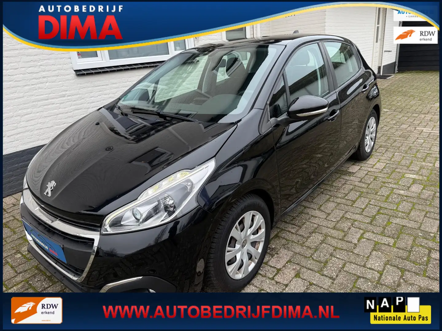 Peugeot 208 1.2 PureTech Blue Lion/ Navi/ Cruise Control/ PDC/ Noir - 1