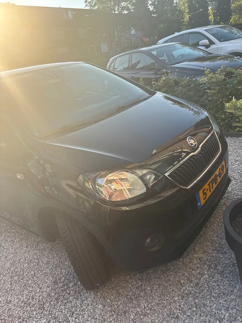 Skoda Citigo Citigo 1.0 Grt. Drive Zwart - 2