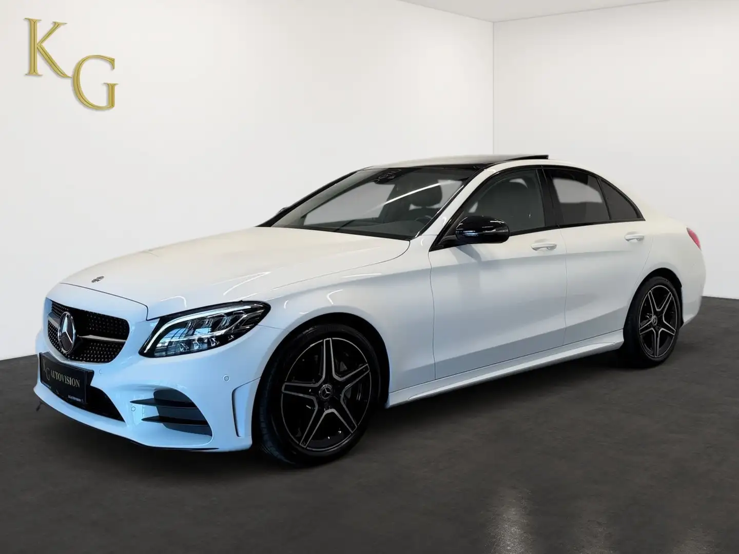 Mercedes-Benz C 200 AMG Line ab ca. 235€ monatlich Weiß - 2