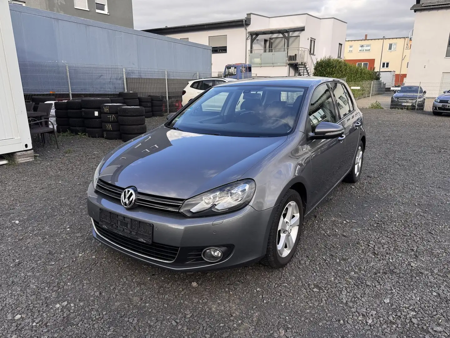 Volkswagen Golf VI 1.4 TSI Highline BI-XENON LEDER Gris - 1