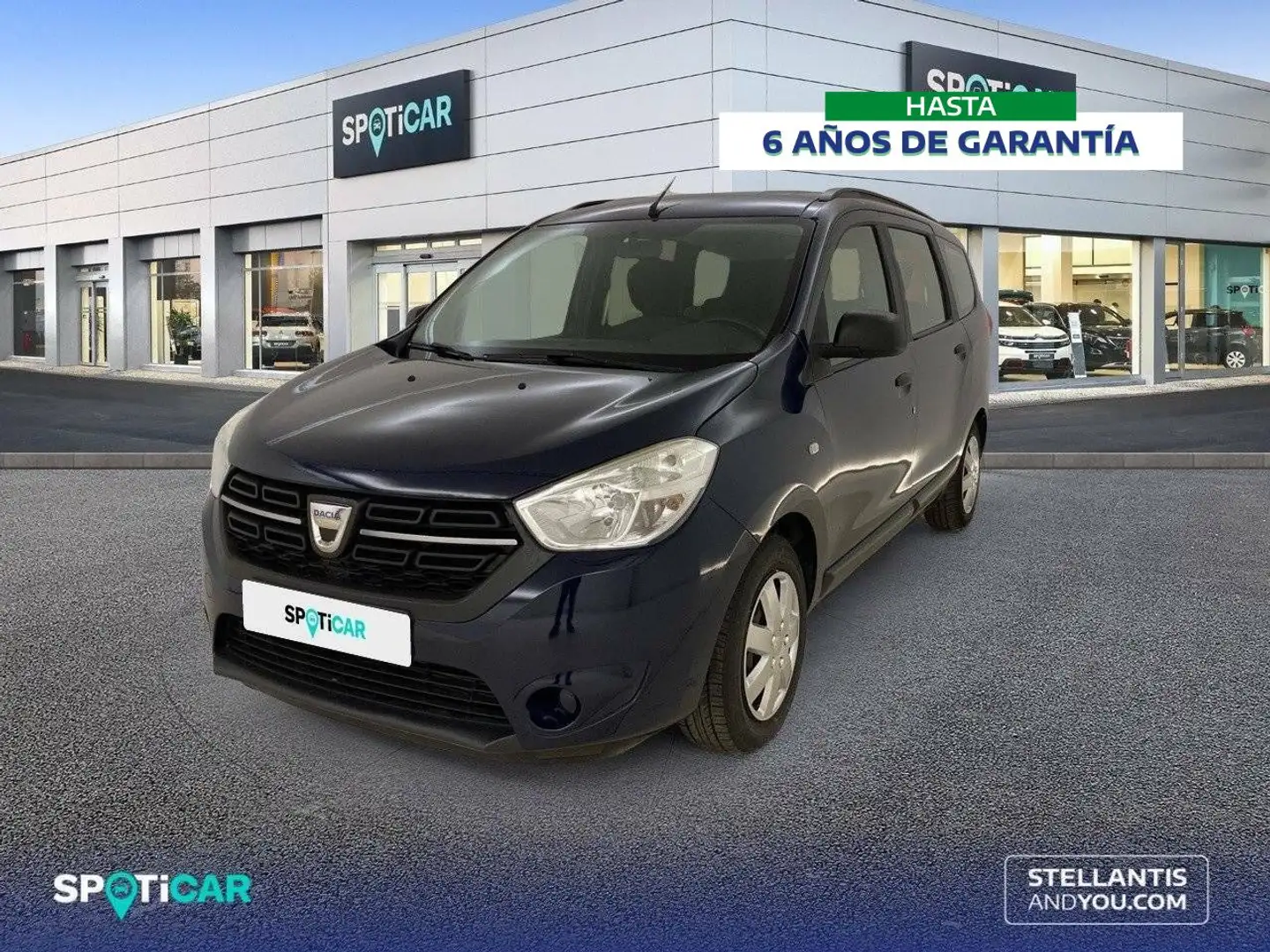 Dacia Lodgy 1.6 Essential 7pl. 75kW Kék - 1