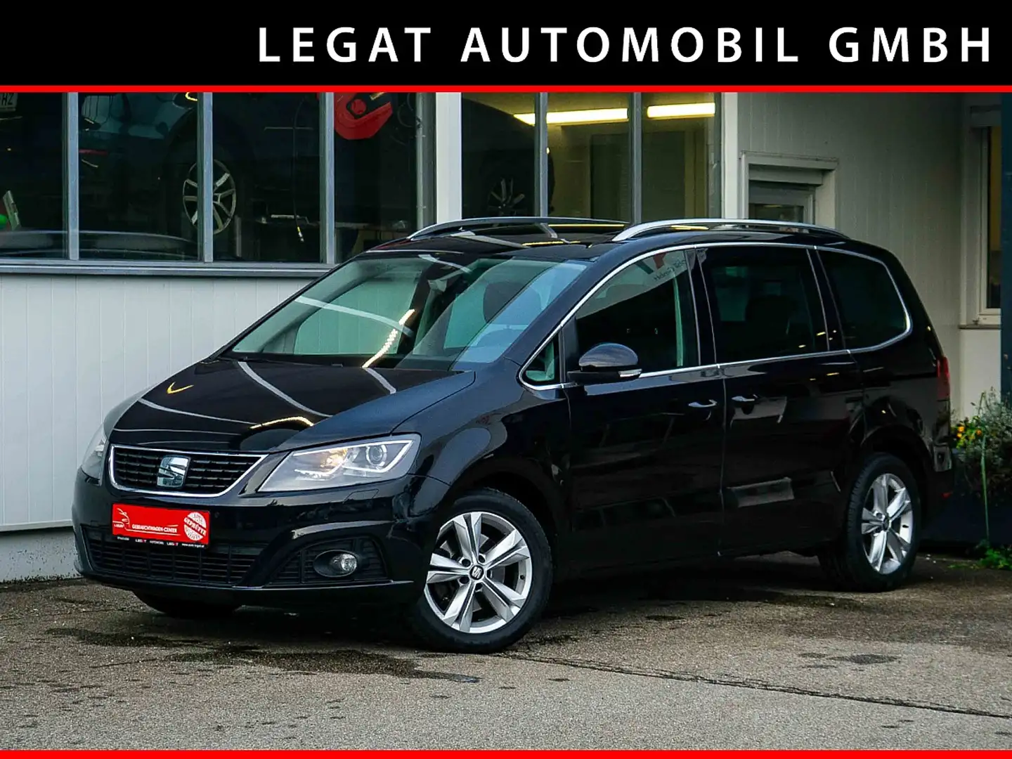 SEAT Alhambra Xcellence 2,0 TDI 7-Sitzer *AHV*KAMERA*NAVI*PAN... Schwarz - 2
