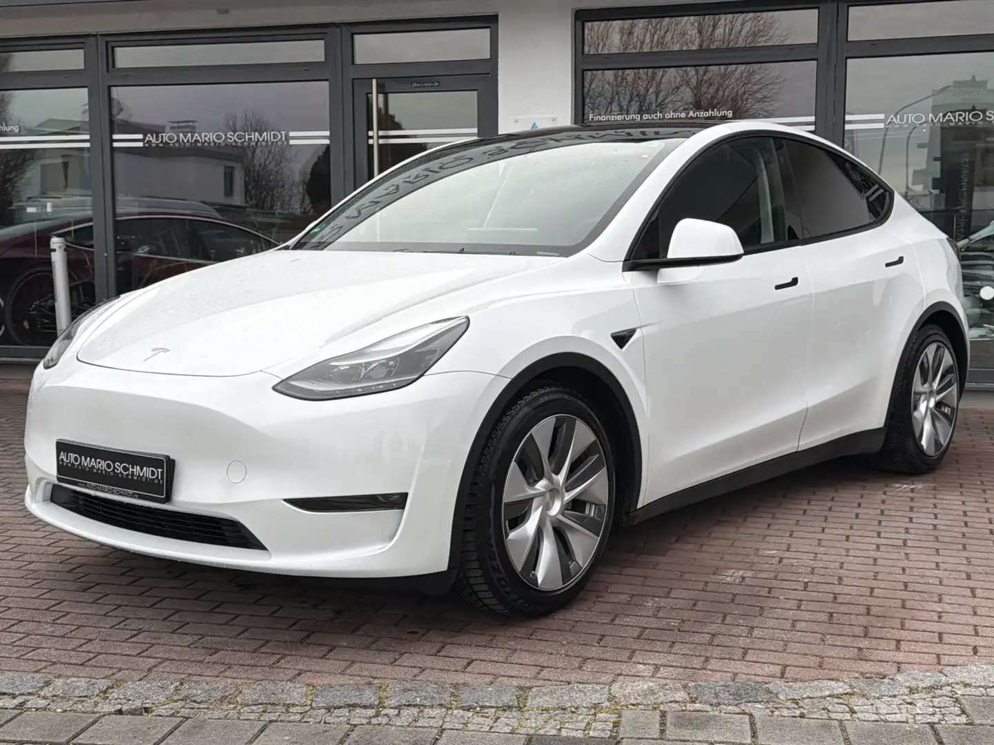 Tesla Model Y Long Range Dual AWD ACC8fach Blanc - 1