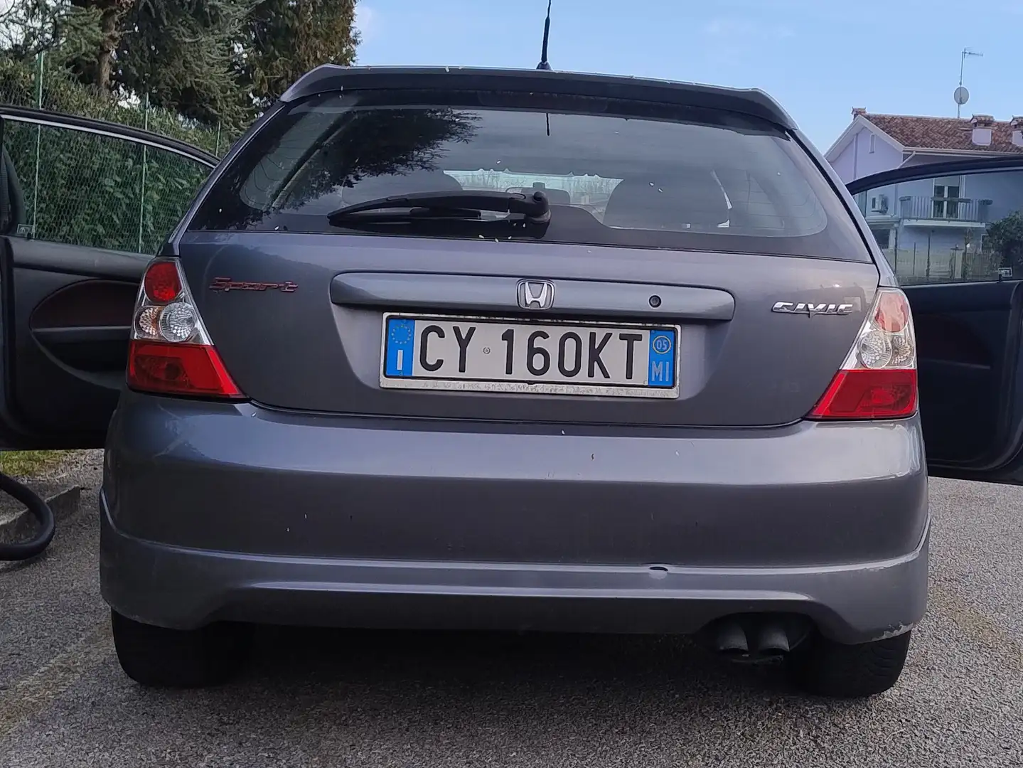 Honda Civic Civic VII 2003 3p 1.7 ctdi Sport Grigio - 2