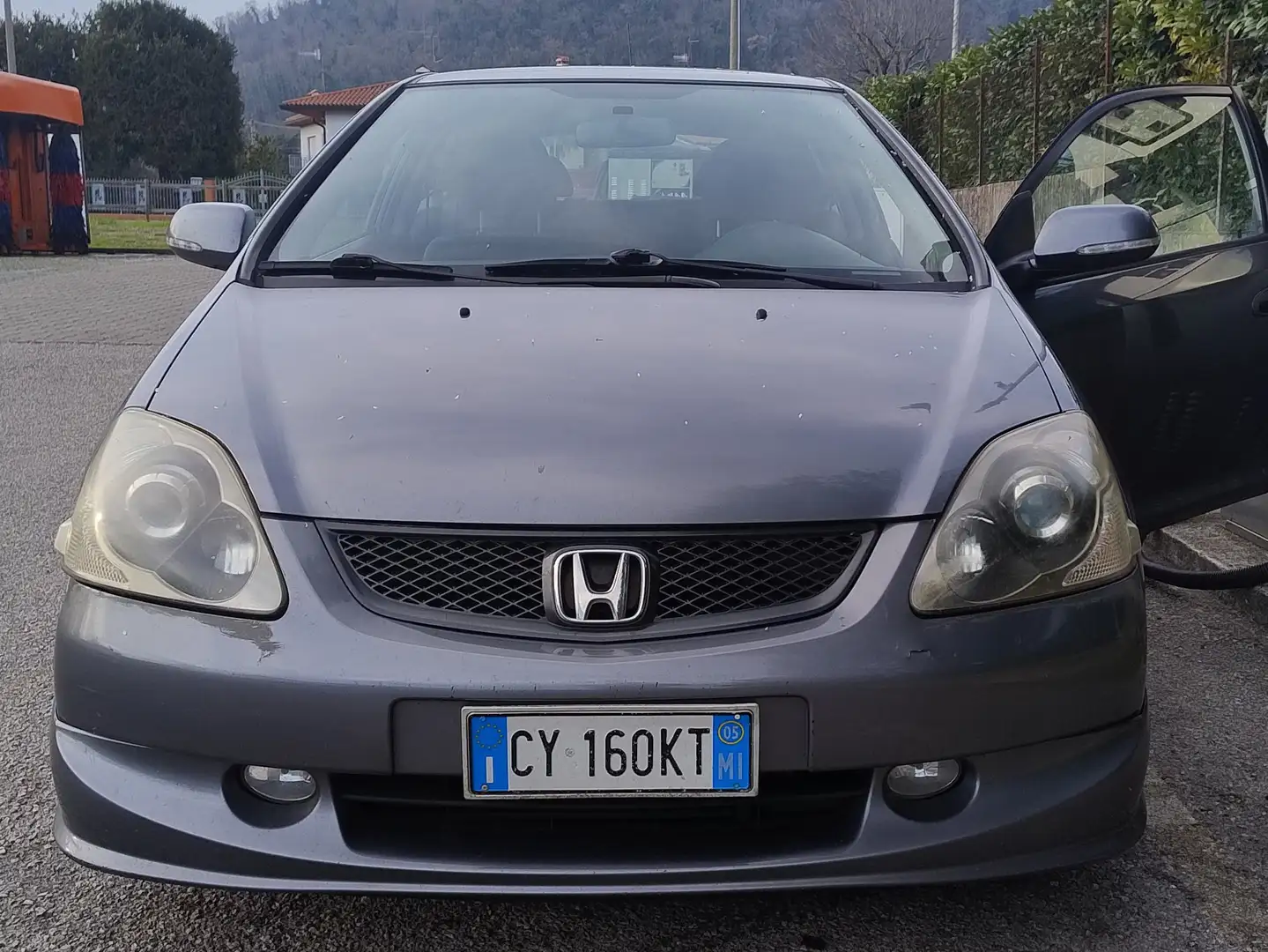 Honda Civic Civic VII 2003 3p 1.7 ctdi Sport Grigio - 1