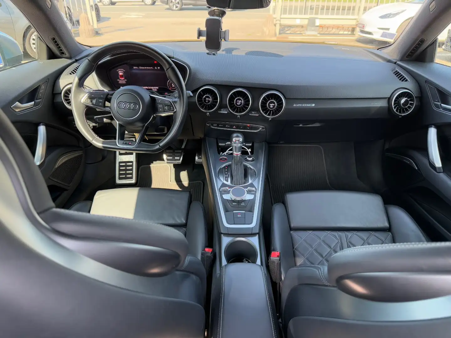 Audi Coupe Bleu - 2