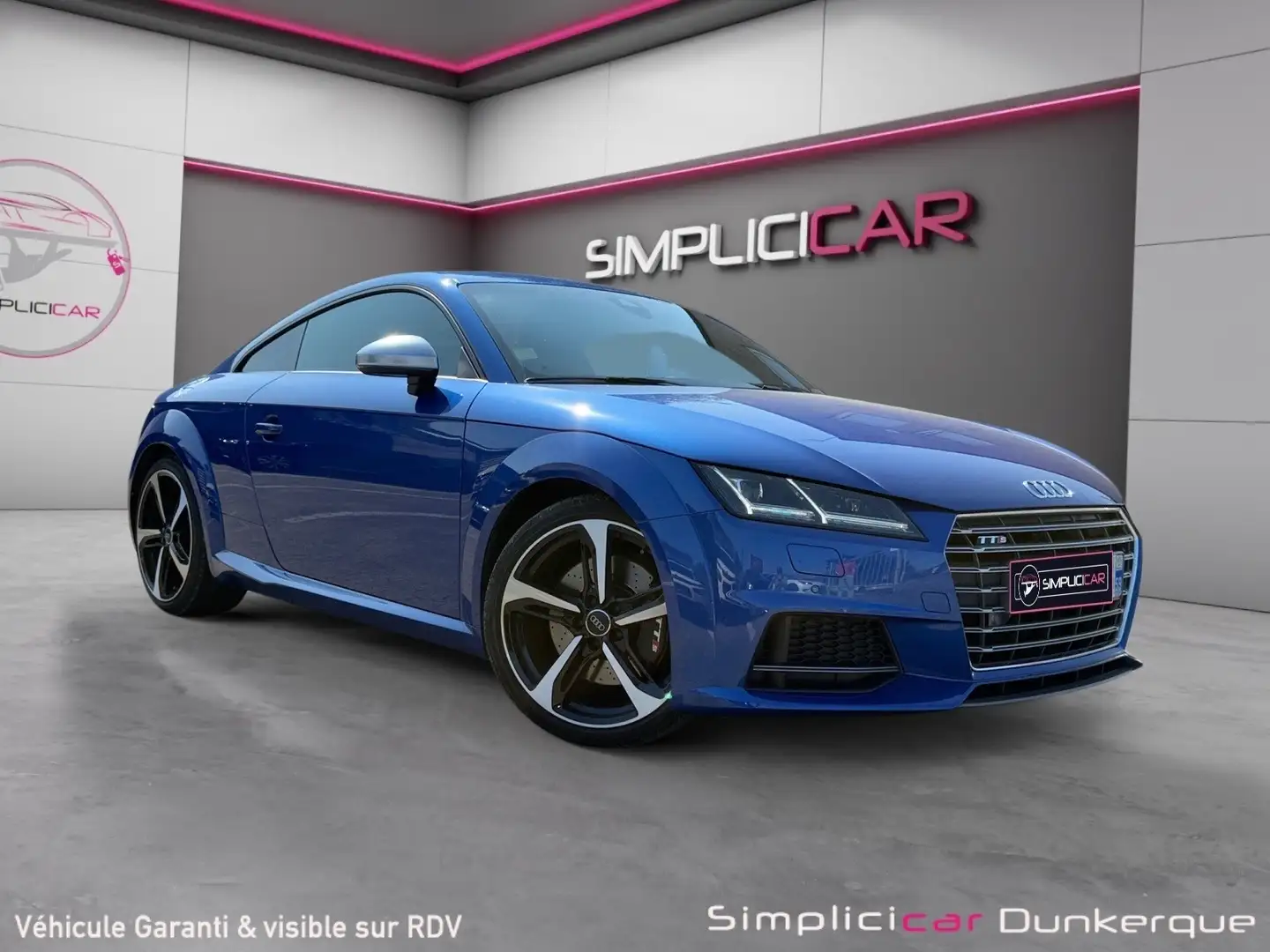 Audi Coupe Bleu - 1