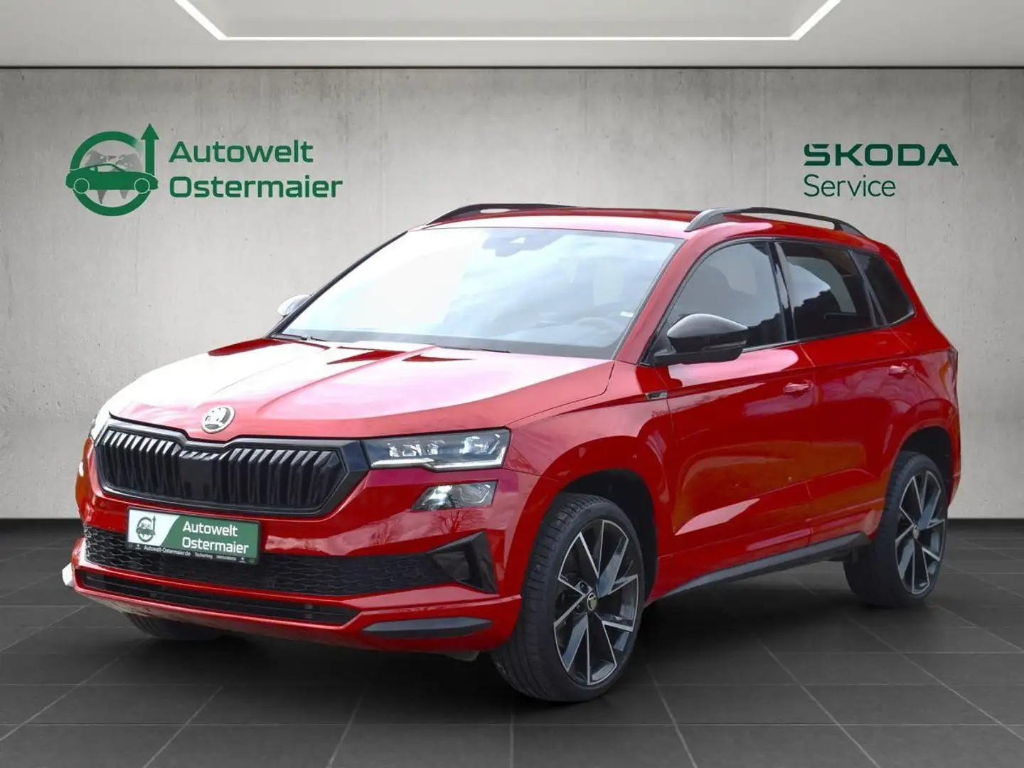Skoda Karoq 1.5 TSI DSG Sportline*Kamera*Navi*Smartl.* Rouge - 1