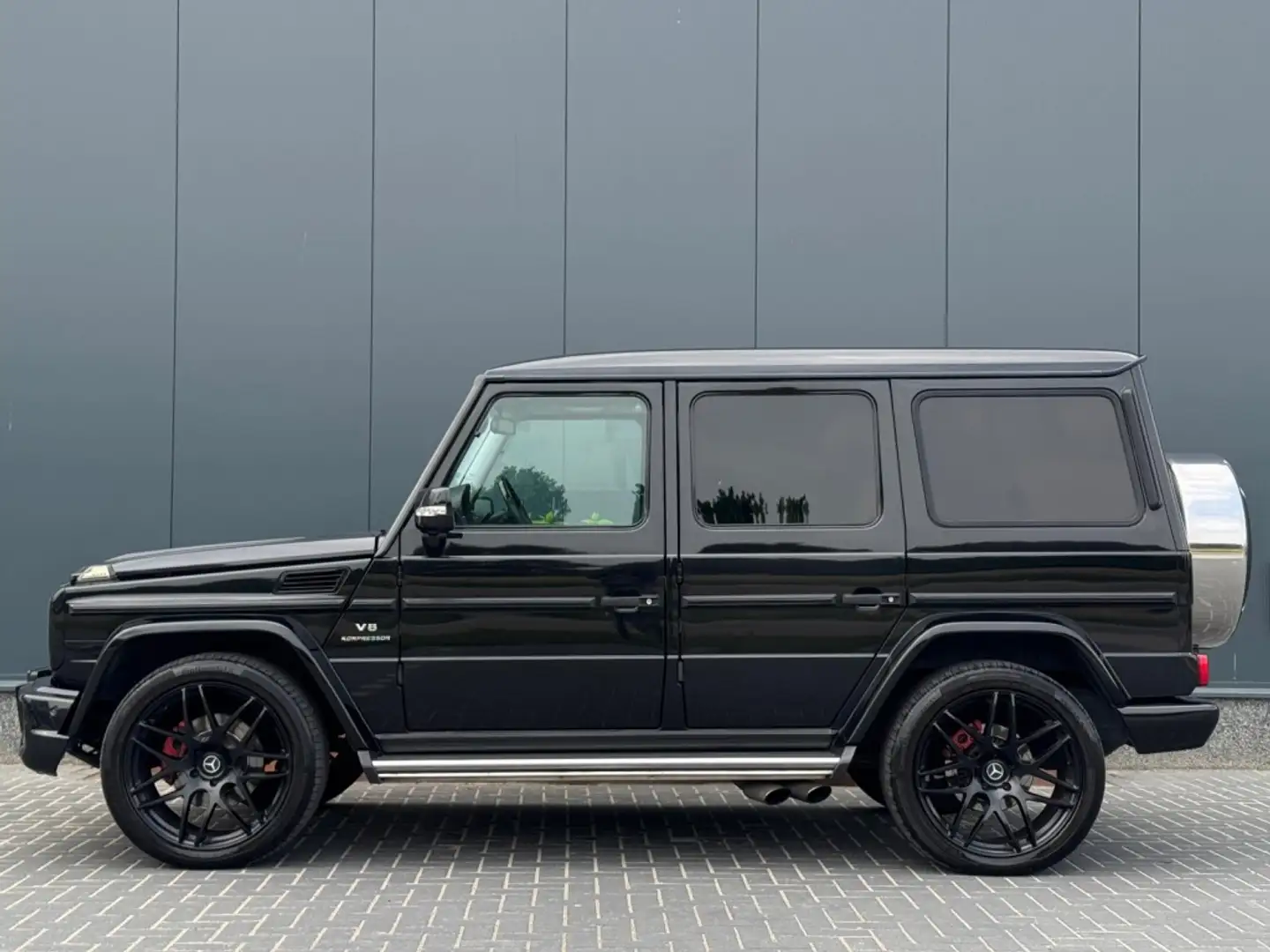 Mercedes-Benz G 55 AMG K. St.Wagon 477pk FULL YOUNGTIMER SCHUIFDAK NAVI T Schwarz - 2