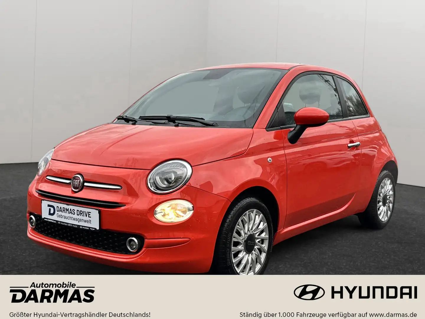 Fiat 500 Fiat 500 1.0 mild Hybrid CLUB Navi klima LM DAB Orange - 1