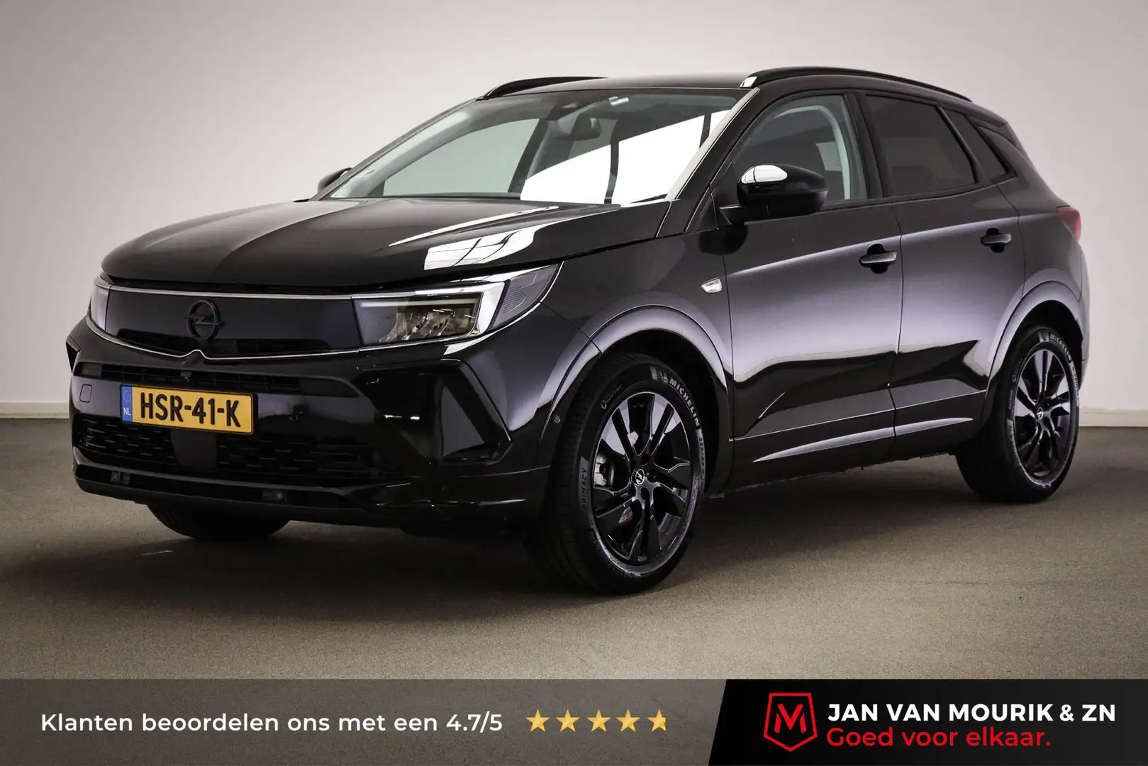 Opel Grandland 1.2 Turbo GS | NAVI PACK | STOELVERWARMING | APPLE Zwart - 1