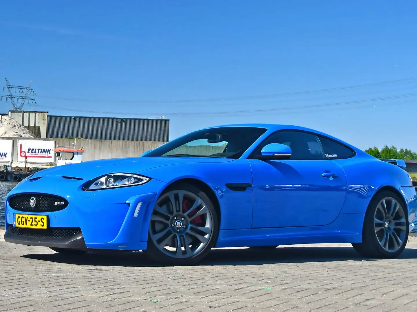 Jaguar XKR XKR-S coupé R-S Carbon French Racing Blue Blauw - 1