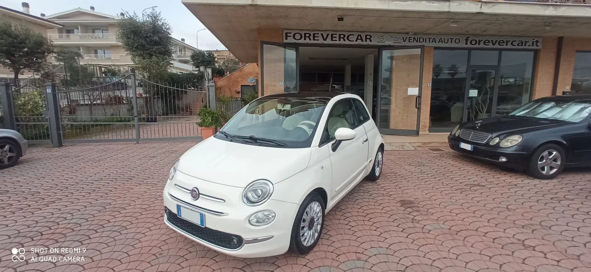 Fiat 500 1.2 Lounge EasyPower Gpl 69cv my18 Weiß - 1