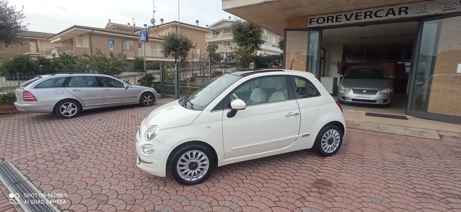 Fiat 500 1.2 Lounge EasyPower Gpl 69cv my18 Weiß - 2