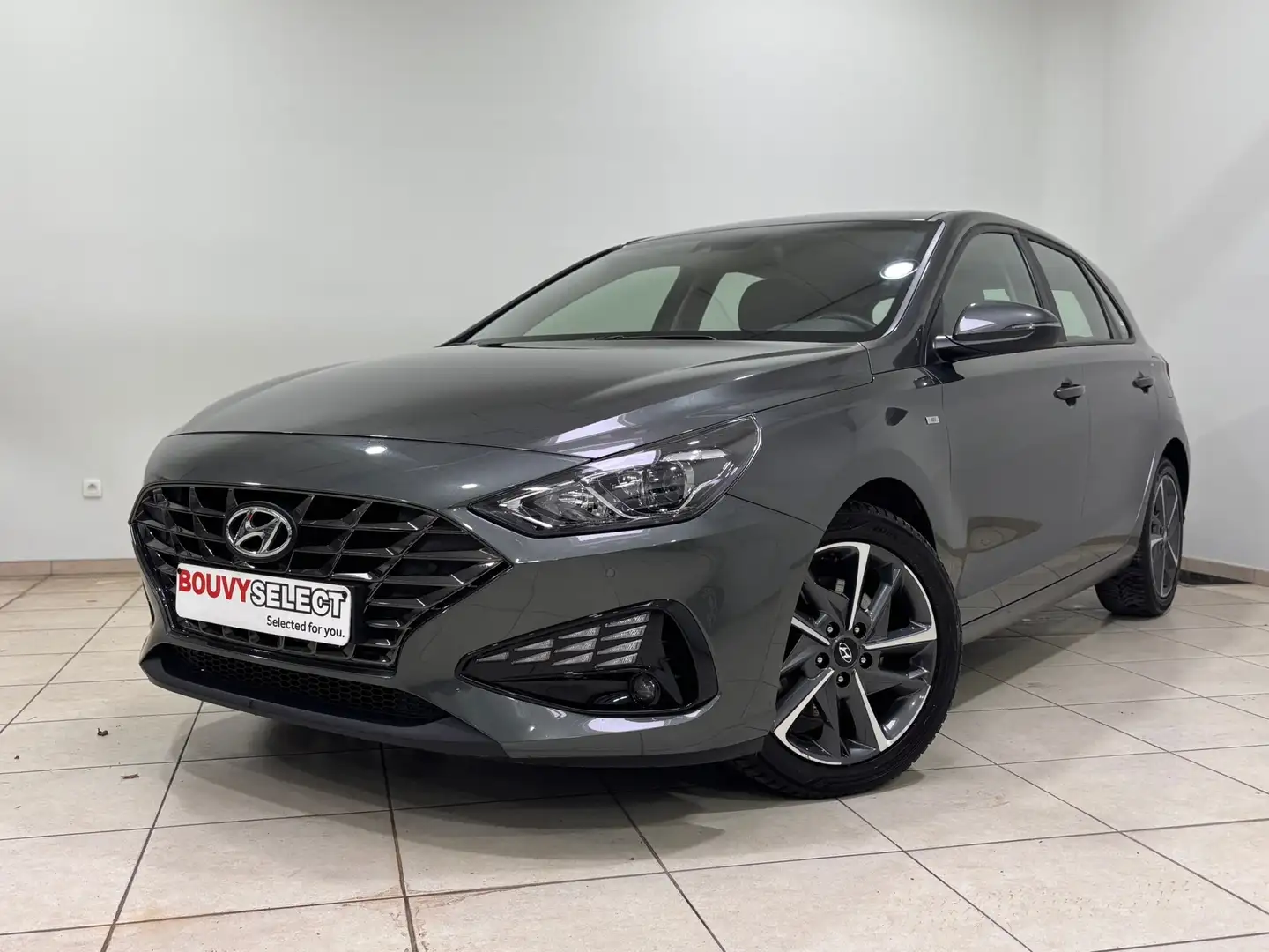 Hyundai i30 1.0 T-GDi MHEV *CARPLAY*CRUISE*CLIM*CAMERA*CAPTEUR Gris - 1