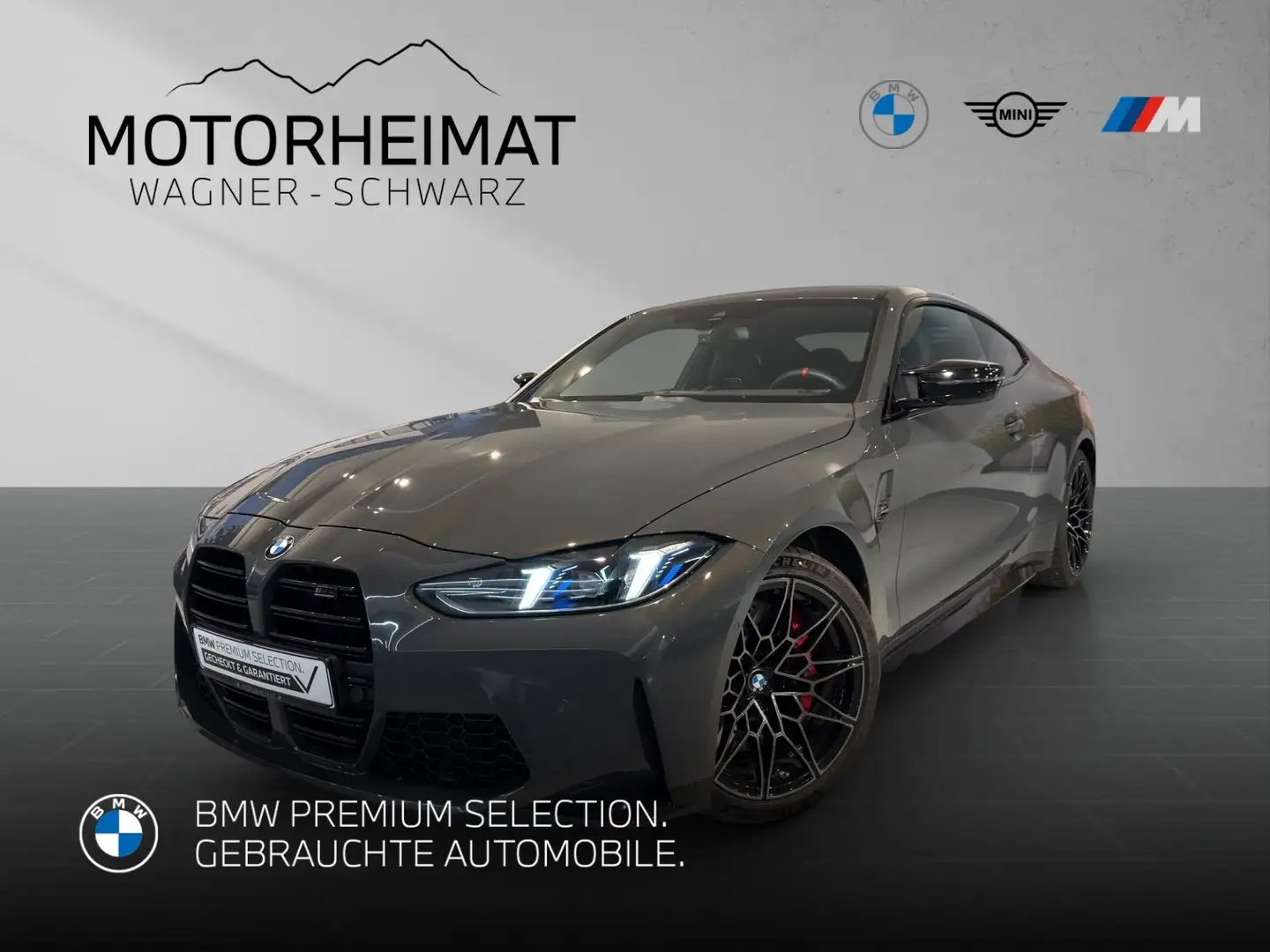 BMW M4 Competition Coupé Int Carbon Fibre M Bremse rot Gris - 1