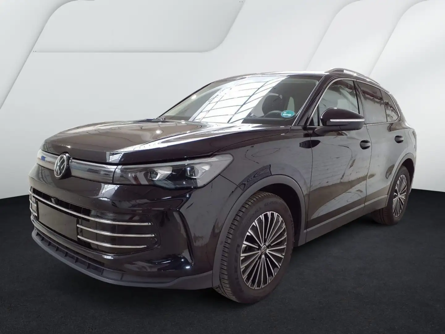 Volkswagen Tiguan Elegance 1.5 eTSI Navi AHK GRA PDC Sitzh. Leder Noir - 2