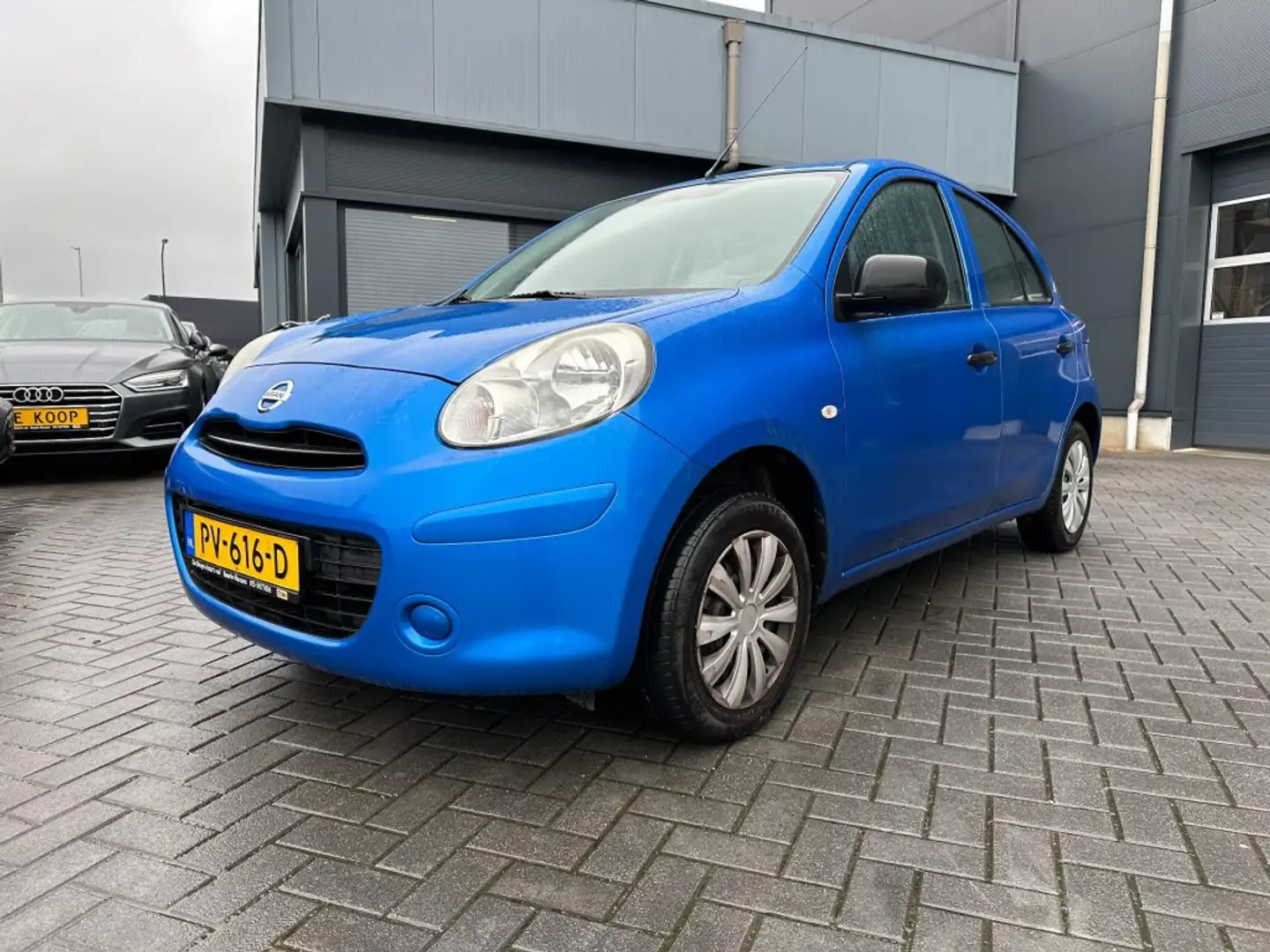 Nissan Micra 1.2 Visia, 5drs, nette auto, airco, CV Blauw - 1