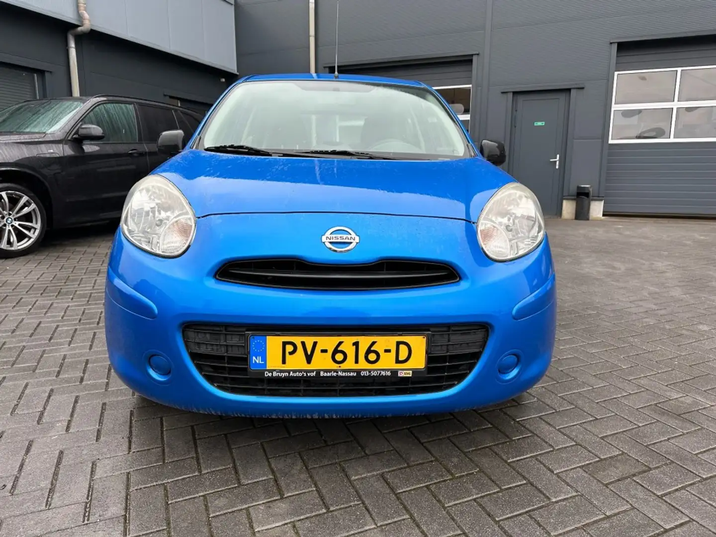 Nissan Micra 1.2 Visia, 5drs, nette auto, airco, CV Blauw - 2