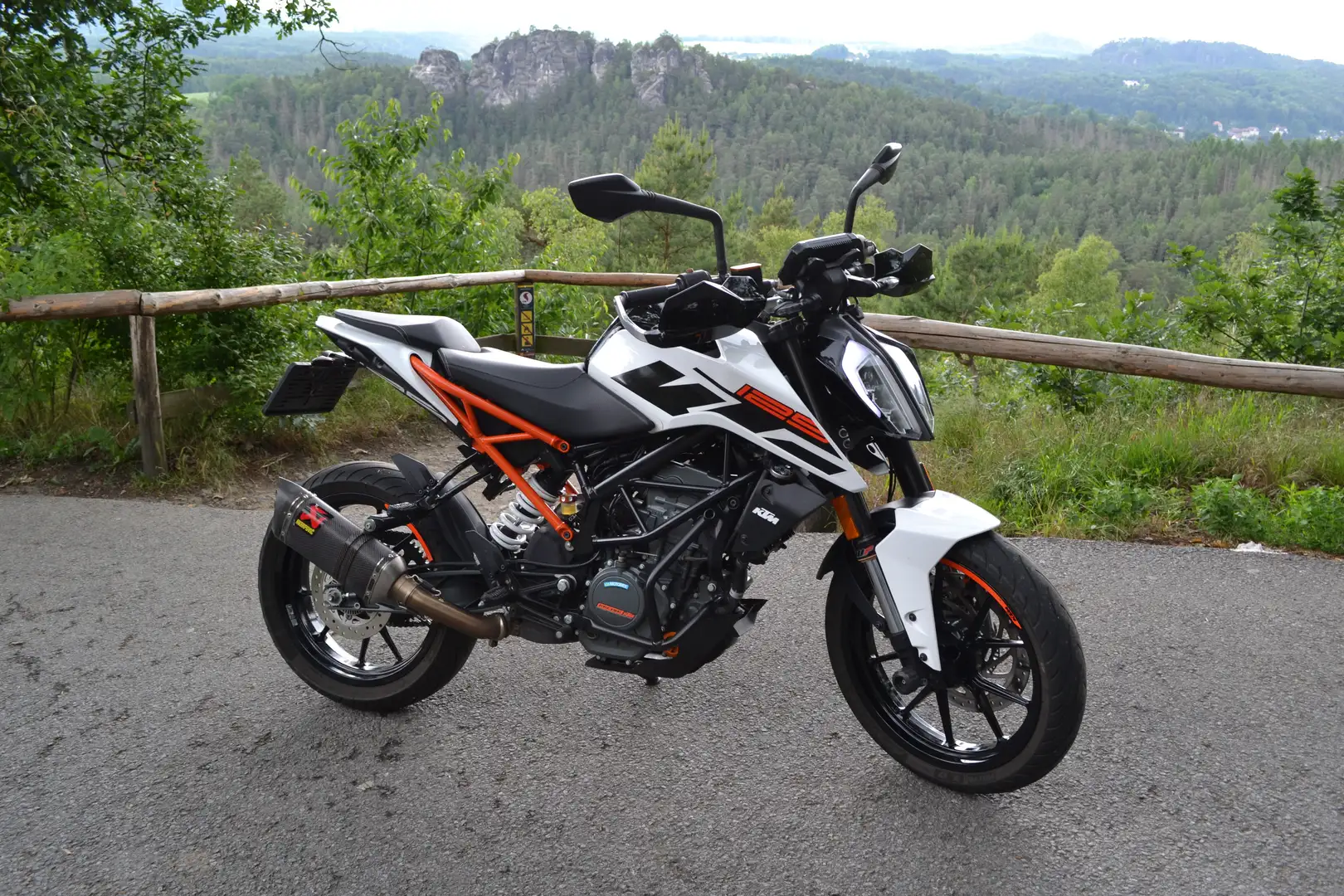 KTM 125 Duke Fehér - 2